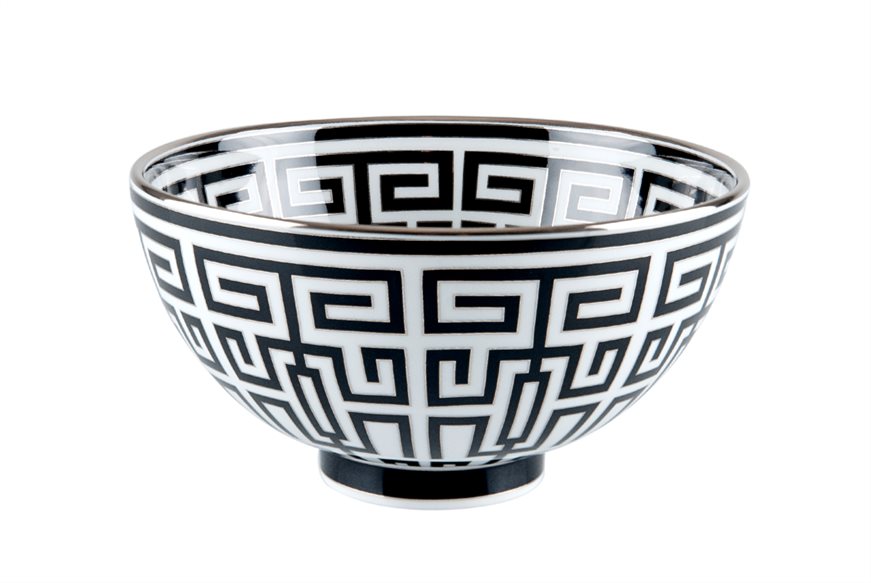 Coppa Ginori Gio Ponti Labirinto Black Coppa Ginori Gio Ponti Labirinto Black