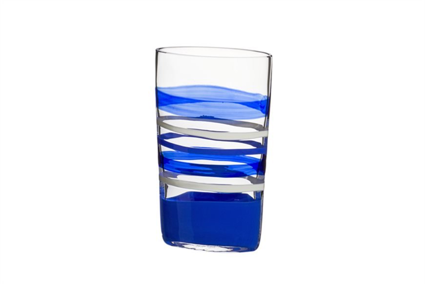 Carlo Moretti Arco 238ST Oval Murano Glass Vase