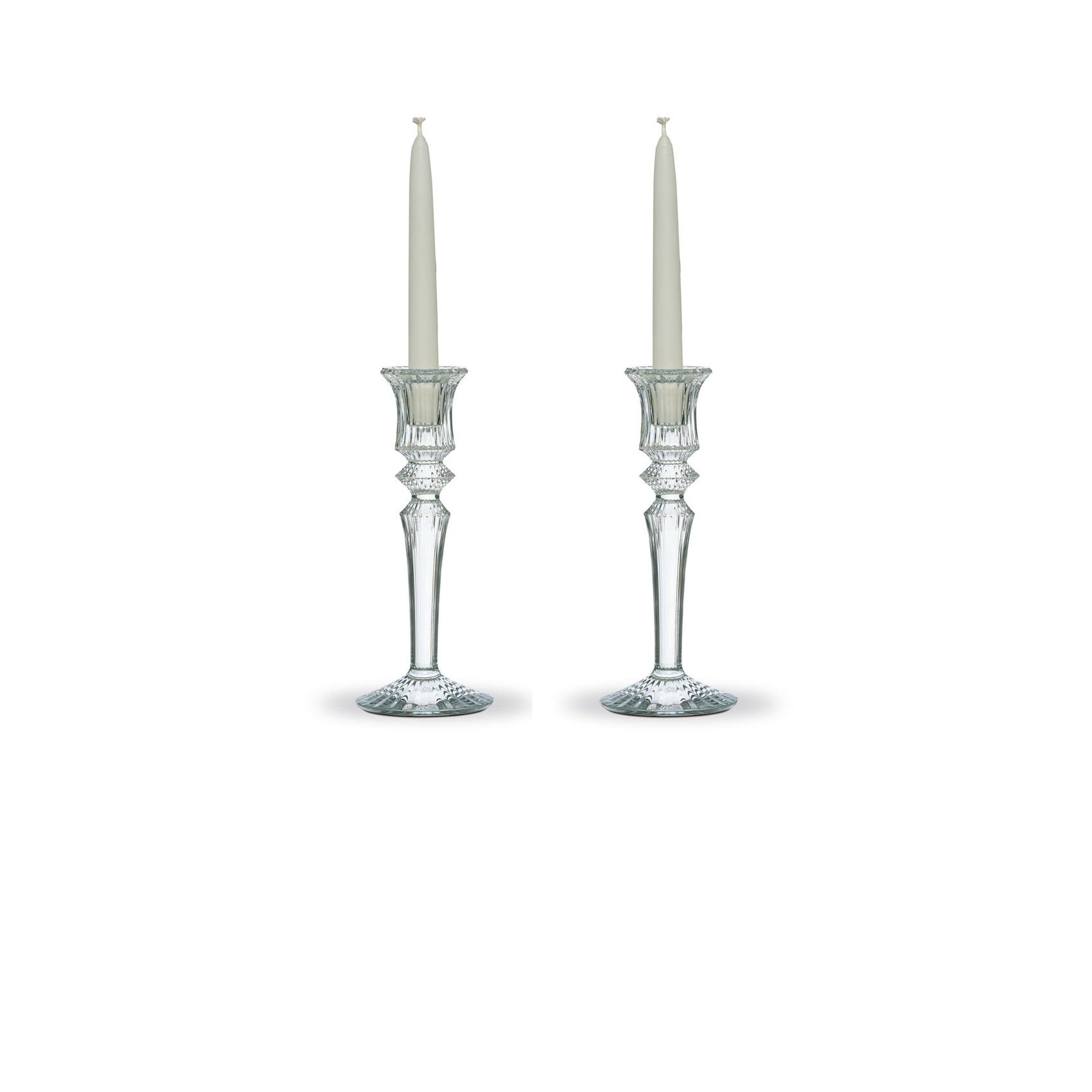 Set 2 candlestick 1 flame Baccarat Mille Nuits  2600553