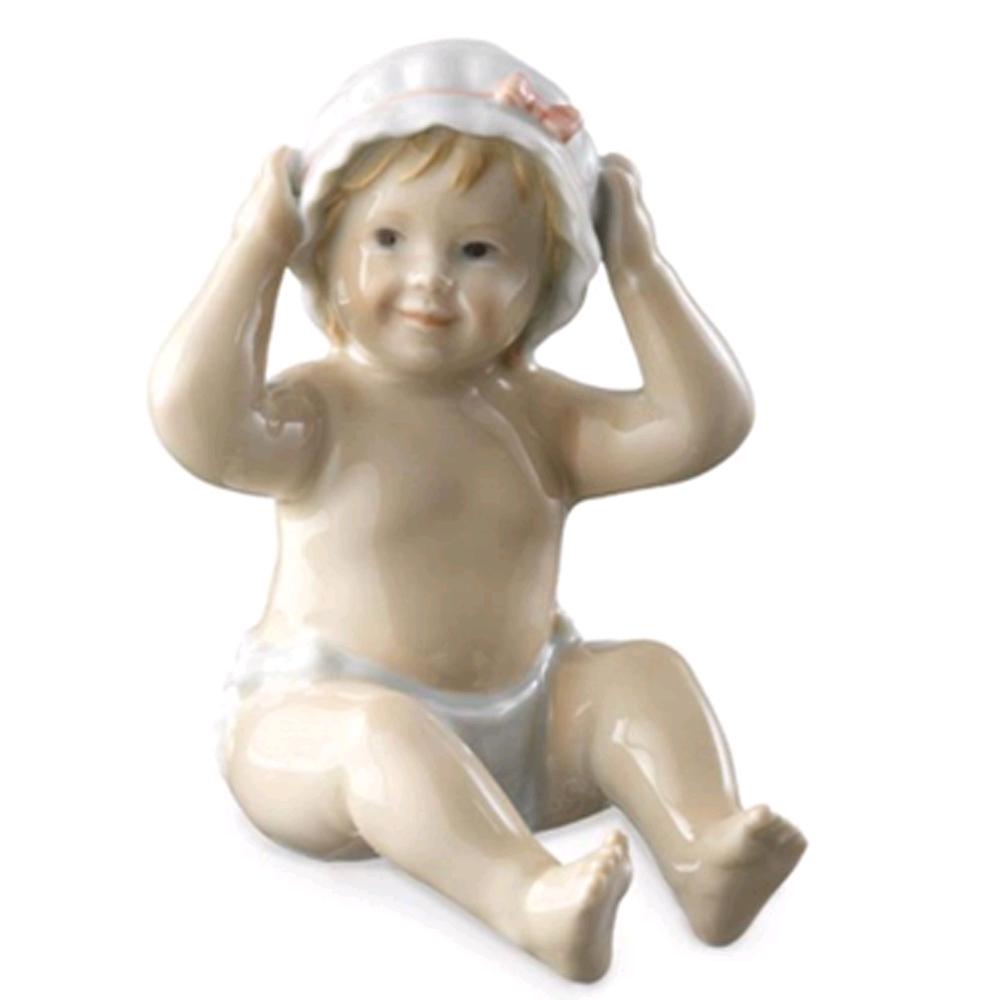 Figure Royal Copenhagen Newborn with cap 1249247