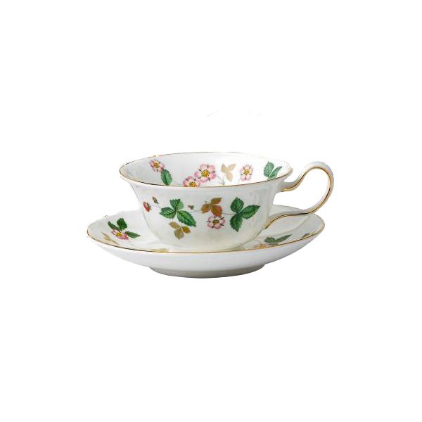 Wedgwood Strawberry 4001-4301 Bone china sweet tea cup with saucer