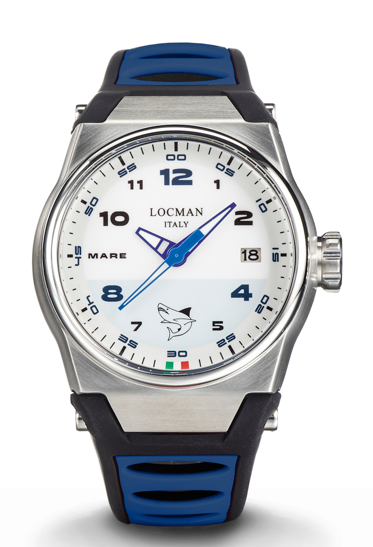 Locman New Sea 10 Atm Watch 0557A08S-00WHBLSB
