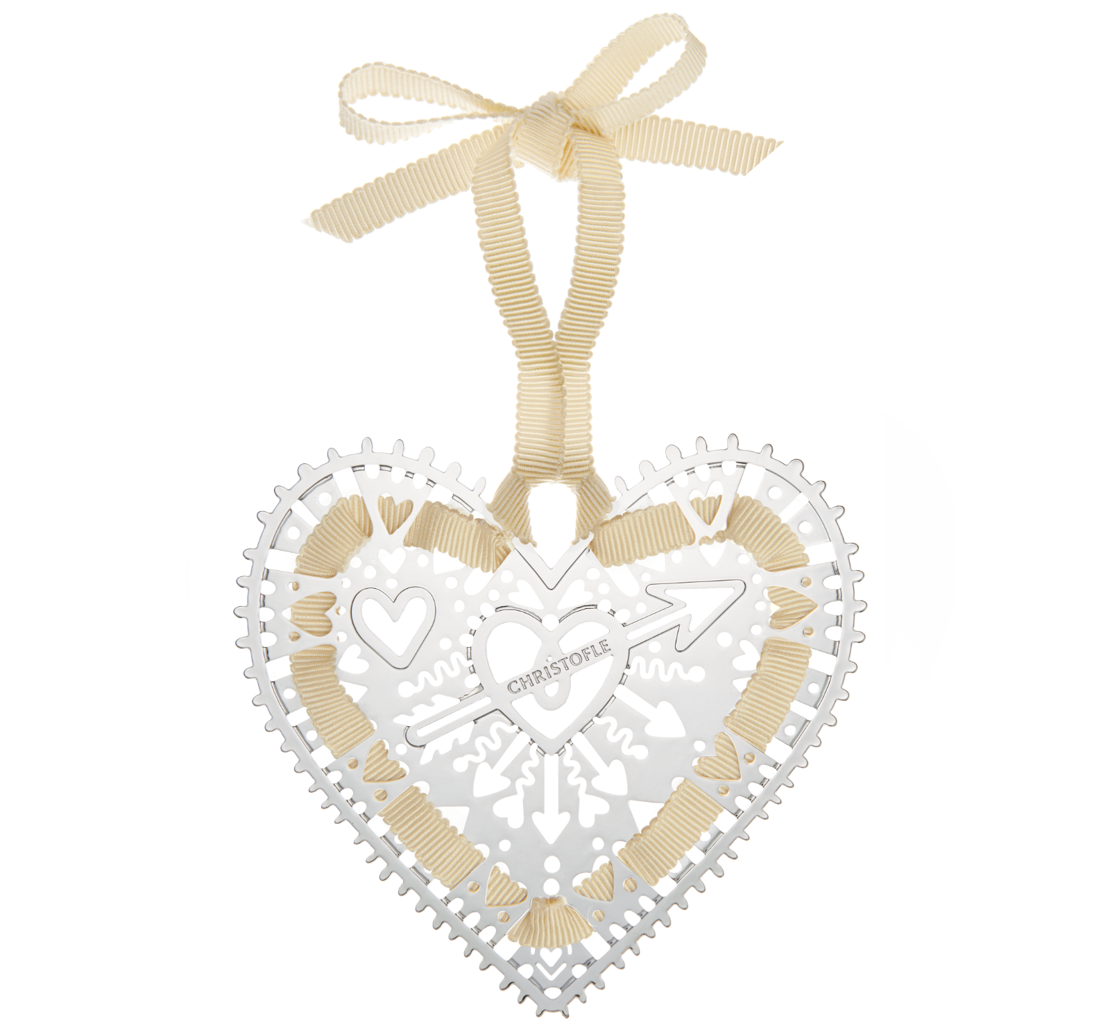 Christofle Silver Plated Heart