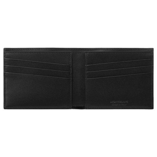 Montblanc Sartorial Wallet, Leather, Jacquard, Black, Cards, 128576