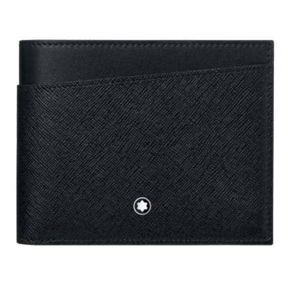 Portafoglio con 6 Scomparti e Fermasoldi Montblanc Sartorial 128576 Portafoglio con 6 Scomparti e Fermasoldi Montblanc Sartorial 128576