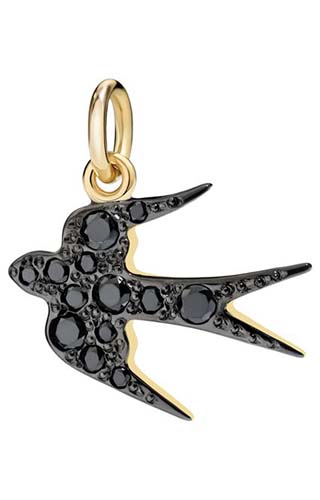 Charm Dodo Rondine preziosa RON/BB