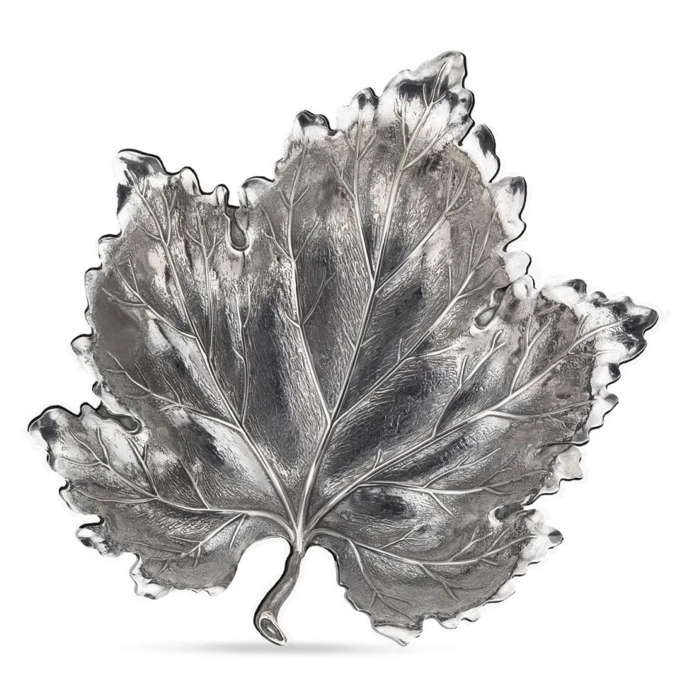 Silver Screw Leaf mis.II Buccellati