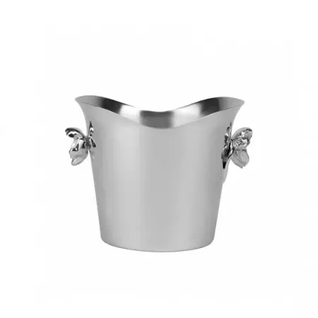 Christofle ice bucket anemone belle epoque h silver alloy. 15 cm 4240140