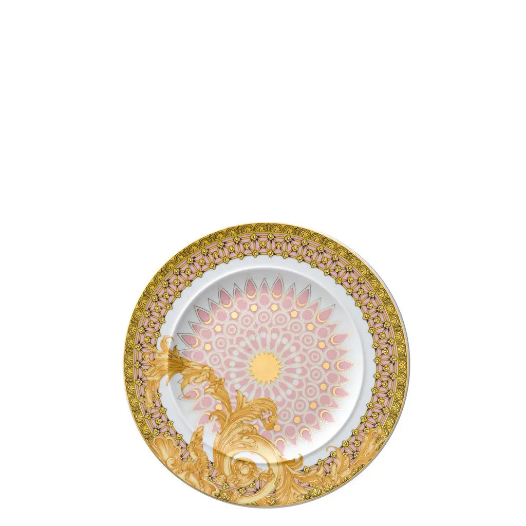 Piatto Porcellana Versace Rosenthal decoro Les reves Byzantins rifinitura oro 19325-403624-10218 Piatto Porcellana Versace Rosenthal decoro Les reves Byzantins rifinitura oro 19325-403624-10218