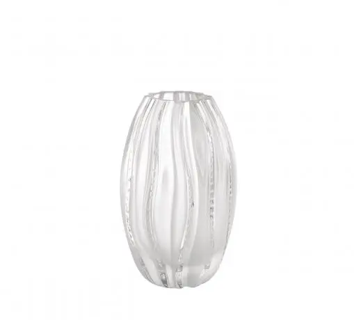 Vaso cristallo satinato Lalique Medusa  1265000