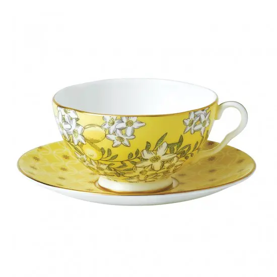 Tazza Thè Bone china Wedgwood Tea Garden Lemon e Ginger 4002-0297 Tazza Thè Bone china Wedgwood Tea Garden Lemon e Ginger 4002-0297