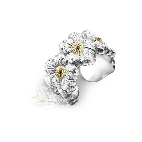 Buccellati Gardenia Ring (Unten öffnen) JAGETE012373