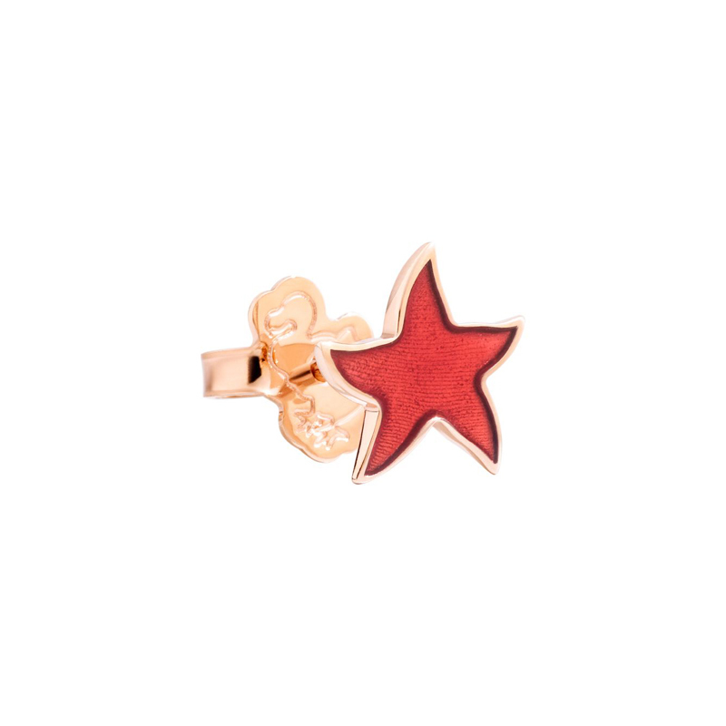 MONO RED STAR DODO EARRING DHB7013STARSCTR9R